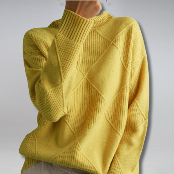 Kuscheliger Damen Rollkragenpullover in Kaschmir-Feel