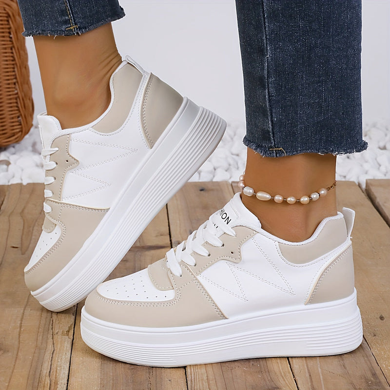 Tatjana – Eleganter Sneaker mit Plateausohle