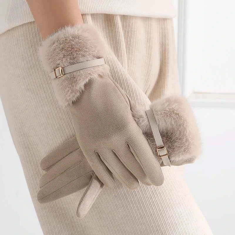 TouchWarm Damen-Winterhandschuhe