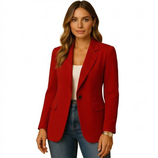 Damen Slim-Fit-Blazer mit Stretch