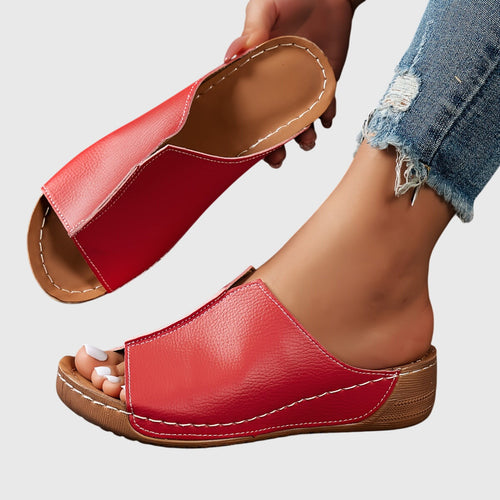 Alicia | Bequeme Flache Sandalen