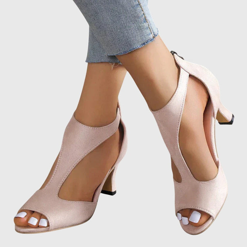 Delfina | Blockabsatz-Pumps