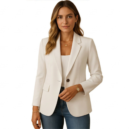 Damen Slim-Fit-Blazer mit Stretch
