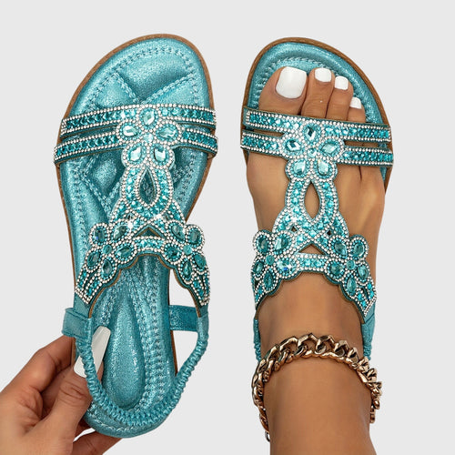 Blessy | Bequeme Flache Sandalen