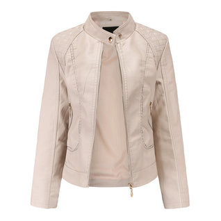 Damen Jacke mit Stehkragen und Reißverschluss
