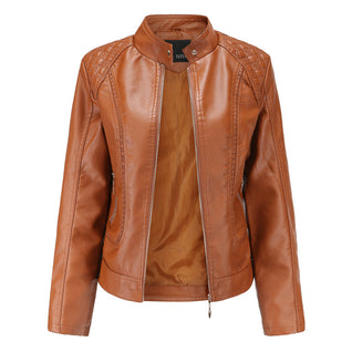 Damen Jacke mit Stehkragen und Reißverschluss