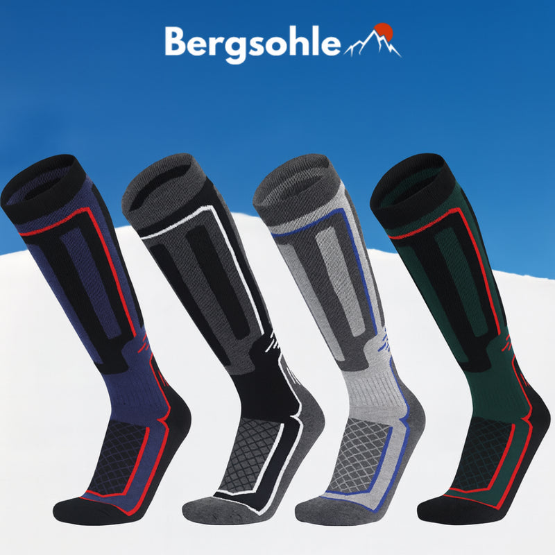 Thermo Skisocken Herren – Kniehoch & Gepolstert