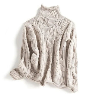 Damen Pullover in Kaschmir-Feel im Premium-Feinstrick, klassisch-elegant