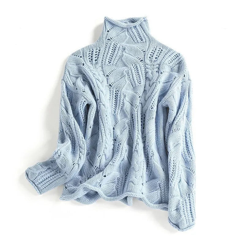 Damen Pullover in Kaschmir-Feel im Premium-Feinstrick, klassisch-elegant