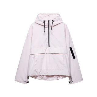 Damen Regenjacke mit Kapuze und Reißverschluss