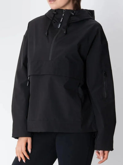 Damen Regenjacke mit Kapuze und Reißverschluss