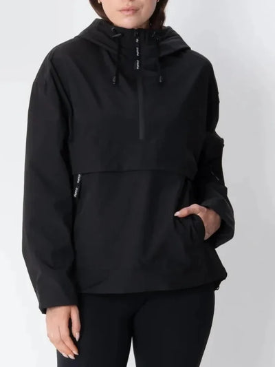 Damen Regenjacke mit Kapuze und Reißverschluss