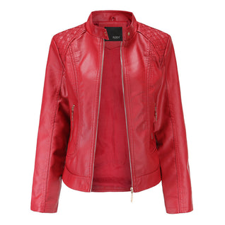 Damen Jacke mit Stehkragen und Reißverschluss
