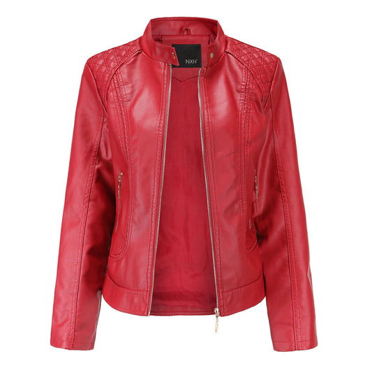 Damen Jacke mit Stehkragen und Reißverschluss
