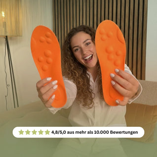 SoftSoles – Stoßdämpfende & Atmungsaktive Einlegesohlen für Komfort & Halt