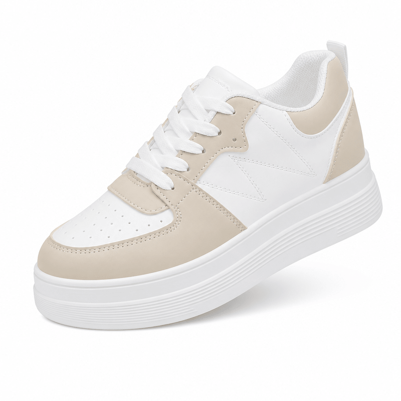 Tatjana – Eleganter Sneaker mit Plateausohle