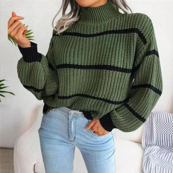 Kuscheliger Damen Pullover mit elegantem Schnitt
