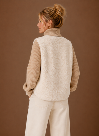 Damen Teddyweste