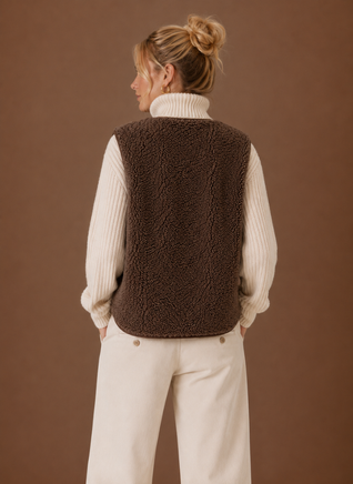 Damen Teddyweste