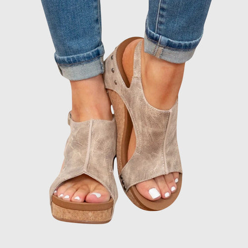 Adela | Bequeme Flache Sandalen