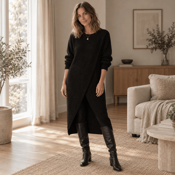 Strick-Midikleid Birgit – Locker & Alltagstauglich
