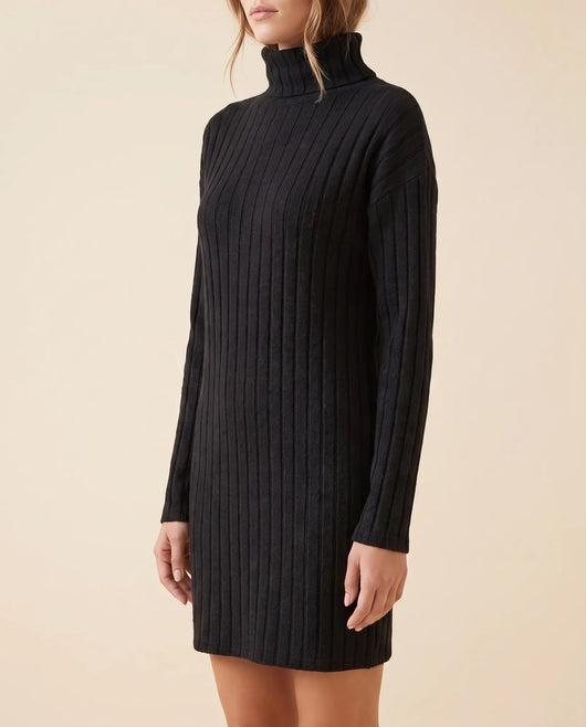 Ada Strickkleid mini mit Rollkragen