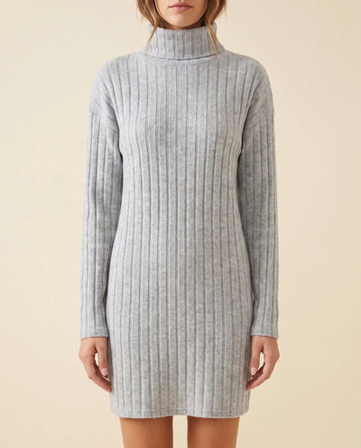 Ada Strickkleid mini mit Rollkragen