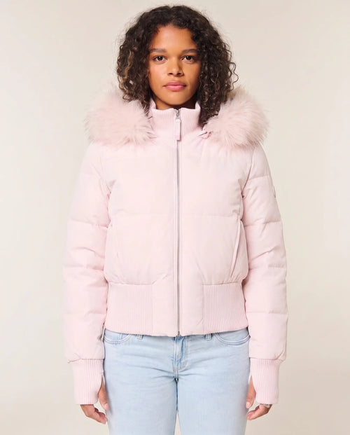 Blythe Steppjacke kurz mit Kapuze