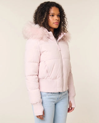 Blythe Steppjacke kurz mit Kapuze