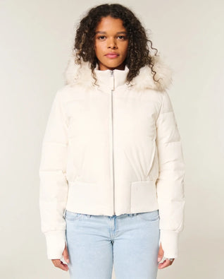 Blythe Steppjacke kurz mit Kapuze
