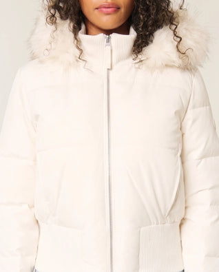 Blythe Steppjacke kurz mit Kapuze