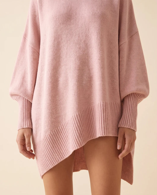 Daphne Pullover oversized mit asymmetrischem Saum