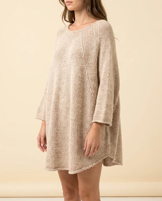 Eloise Pullover oversized in Ponchoform