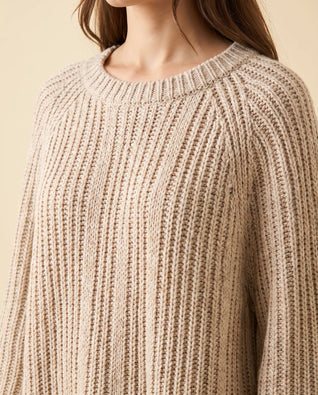 Eloise Pullover oversized in Ponchoform