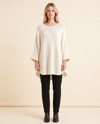 Eloise Pullover oversized in Ponchoform