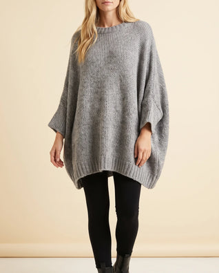 Eloise Pullover oversized in Ponchoform