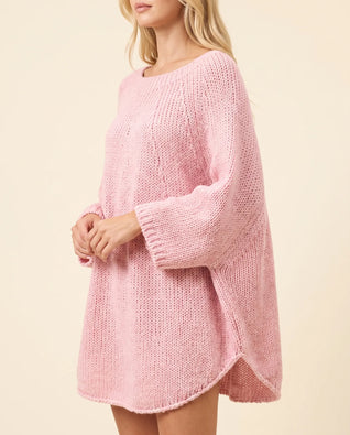 Eloise Pullover oversized in Ponchoform