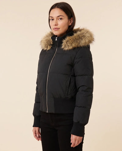 Greta Steppjacke kurz mit Kapuze