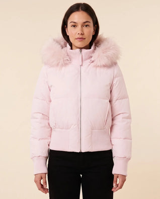 Greta Steppjacke kurz mit Kapuze