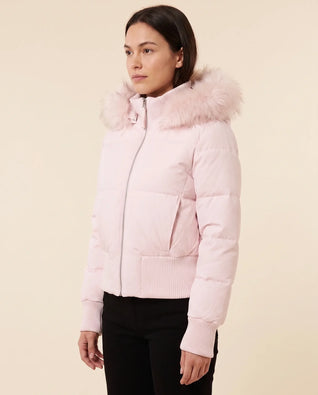 Greta Steppjacke kurz mit Kapuze