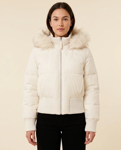 Greta Steppjacke kurz mit Kapuze