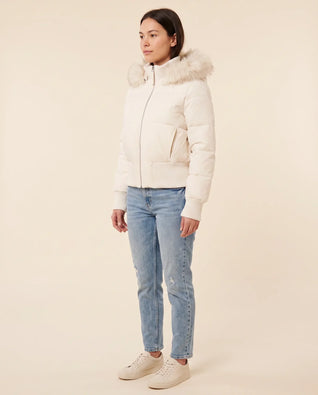 Greta Steppjacke kurz mit Kapuze