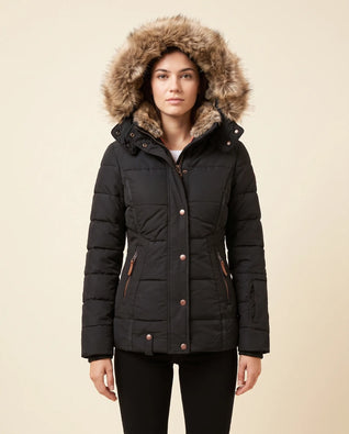 Iris Steppjacke wattiert mit Kapuze