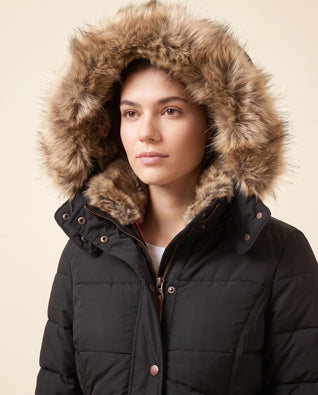 Iris Steppjacke wattiert mit Kapuze