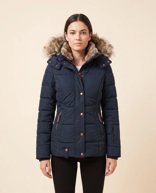 Iris Steppjacke wattiert mit Kapuze