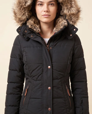 Iris Steppjacke wattiert mit Kapuze