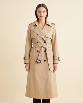 Nell Trenchcoat mit Zweireiher und Gürtel