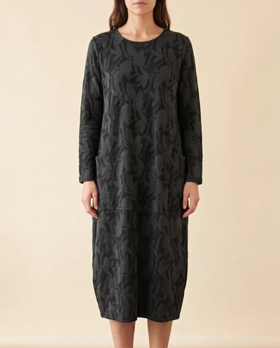 Sloane Midikleid mit Print und Taschen