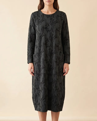 Sloane Midikleid mit Print und Taschen