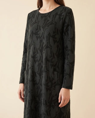 Sloane Midikleid mit Print und Taschen